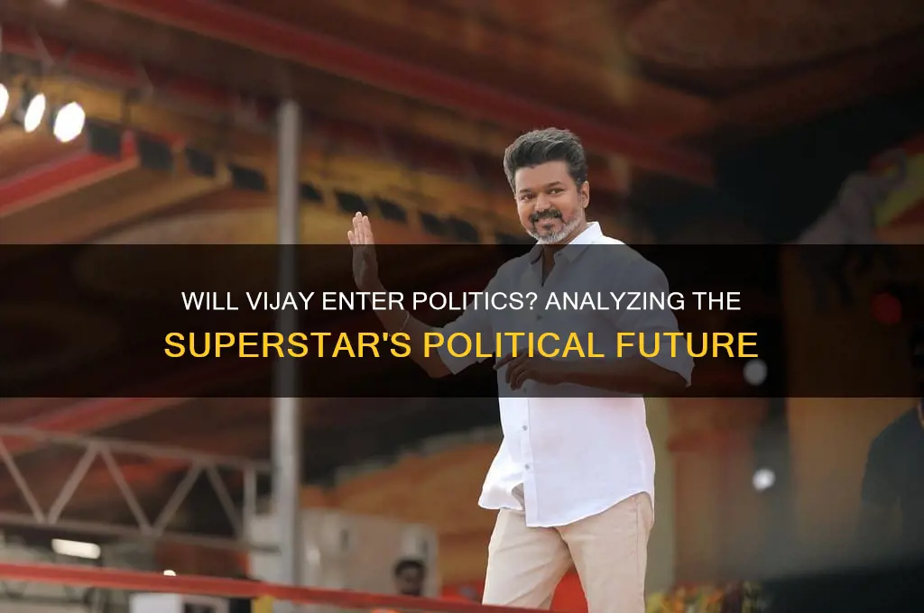 will vijay enter politics