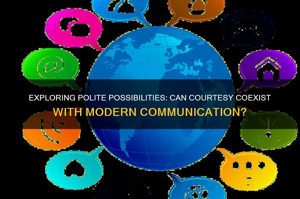 would it be possible polite