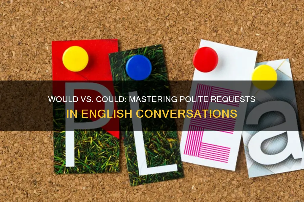 would vs could polite