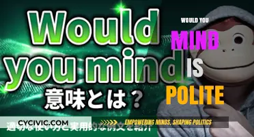 Is 'Would You Mind' Truly Polite? Exploring Etiquette and Nuances