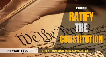 The Constitution: Ratification and its Relevance Today